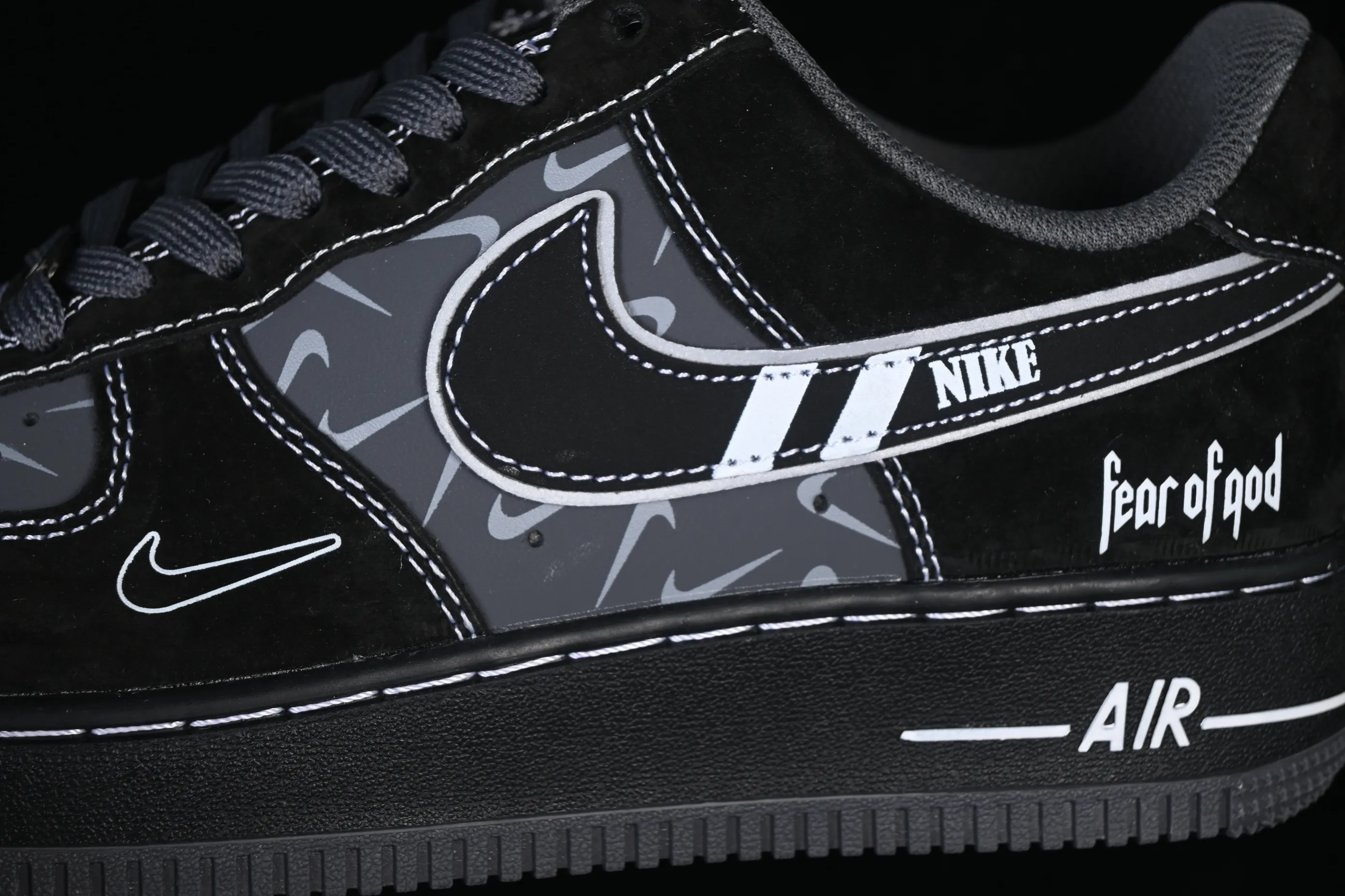All Categories Nk Air Force 1 Air Force Series Nk Air Force 1 Low Air Force Low Nike Air Force 1'07 Low Black Hook Air Force One Low Casual Shoes DD8585-200